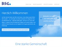 Tablet Screenshot of bsg-gross-gerau.de